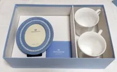 ウェッジウッド　カップペア&写真たてセット