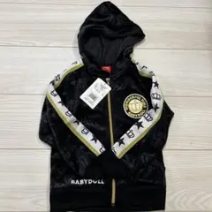 BABYDOLL ブラックパーカー 110 未使用品