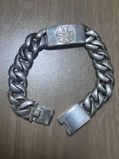 激チャラ 腕時計 チェーンブレスレット 極太 十字架 マットブラック 激チャラ 腕時計 チェーンブレスレット 極太 十字架 マットブラック