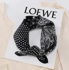 ♥️大人気♥️スカーフ ネッカチーフ スクエアスカーフ ペイズリー柄　ストール