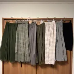 7点セット ロングスカート まとめ売り