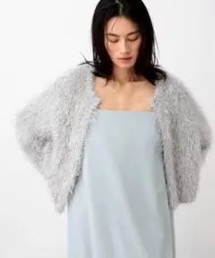 新品！apart by lowrys ラメフェザーカーディガン