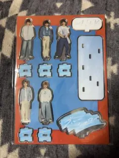 M!LK ブルーシャワー FC限定 集合アクリルスタンド アクスタ