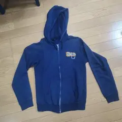 OZON HOT-ROD刺繍 ネイビーパーカー