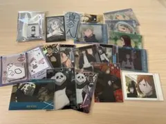 呪術廻戦 缶バッジ アクリルブロック ステッカー クリアカード まとめ売り