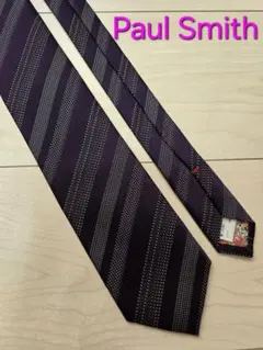PAUL　SMITH　ネクタイ　レジメンタルストライプ