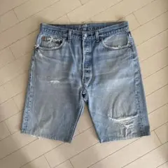 ビンテージ リーバイス 501 カットオフ デニム ショートパンツ アメリカ製