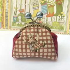 マギーエンジェルの丸っこパッチワークポーチ K ミニ マチ巾4㎝ - メルカリ
