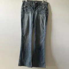 Y2K【ロックアンドリパブリック】00s ブーツカットデニムパンツ ローライズのサムネイル