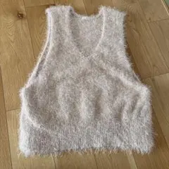 シャギーベスト ベスト