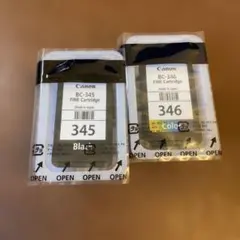 Canon インクカートリッジ BC-346 BC-345 セット　純正
