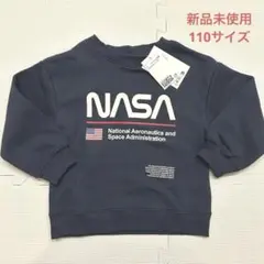 H&M NASA トレーナー　ネイビー