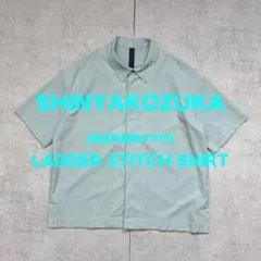 【新品未使用タグ付】SHINYAKOZUKA ラダーステッチシャツ Sのサムネイル