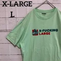 【人気】X-LARGE エクストララージ　アースカラーTシャツ　半袖　L