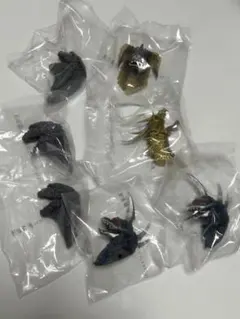 一番くじ ゴジラ 大怪獣列伝G G賞 モンスターヘッドマグネット 7個セット