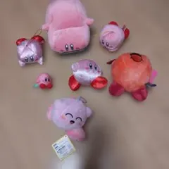 カービィ ぬいぐるみセット（車型含む）