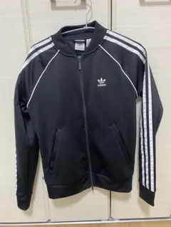 adidas ブラックジャージ XS 3本ライン