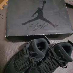 Air Jordan 4 ブラック シューズ