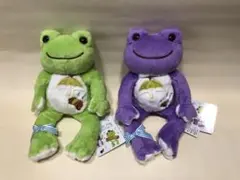 カエルのピクルス　Sounds of rain 2体セット　ビーンドール