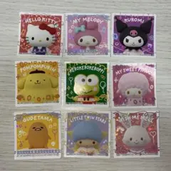 サンリオキャラクターズスナック　９枚セットのサムネイル