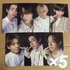 ENHYPEN 宵 YOI 通常盤 封入 セルカ トレカ 7種 コンプ ×5