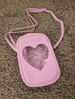 sweet付録 マイメロディ＆クロミ ハートクリア ポシェット