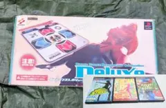 KONAMI DDR　コントローラーDX RU023　とPS2ソフト3本セット