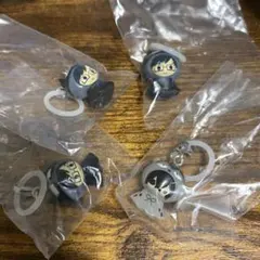 ヒロアカ めじるしアクセサリー めじるしキーホルダー 飯田相澤ガチャ4個セット