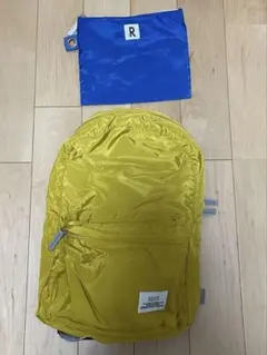 ソレイユ折りたたみリュックバックパックマスタードイエローのサムネイル