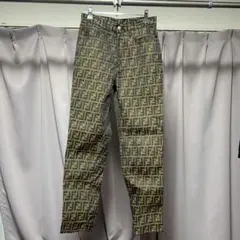 FENDI ズッカ柄 パンツ スラックス 31インチ テーパード - メルカリ