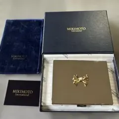 MIKIMOTO International コンパクトミラー リボン パールのサムネイル