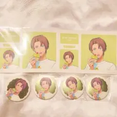 うたプリ BGS 缶バッジ ノーマル 特典付 セシル 6点セット