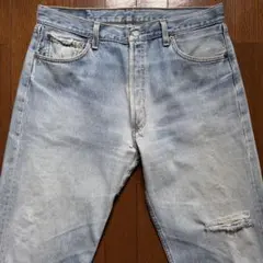 【00s】 Levi's 501 最終USA製 グランジ ダメージリペア W36