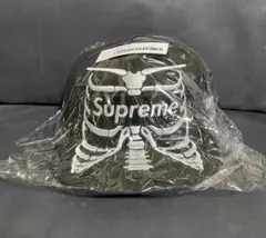 Supreme Bones Box Logo New Era Black