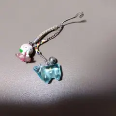 Hello Kitty 根付 ストラップ 桃
