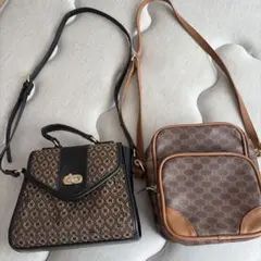 ショルダーバッグセット⭐︎MOUSSY、OZOC 幾何学模様