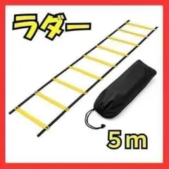 【新品未使用】トレーニングラダー 5m｜持ち運び便利｜インポート品 検品済みのサムネイル