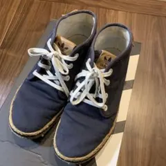 【激安】adidas オリジナルス　スニーカー ネイビー24.0cm