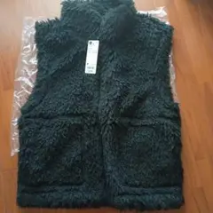 GU フリースベスト ブラック Mサイズ