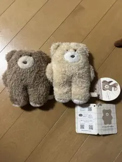 モコモカ ポージングマスコット ぬいぐるみ 2体セット