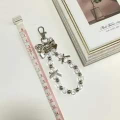 ビーズキーホルダー韓国 ビーズキーホルダー キーホルダー チャーム ストラップ