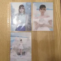 NiziU AWAKE　ラントレ　リク　3枚セット