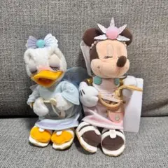 ディズニーシー 24周年 ぬいぐるみバッジ ミニー デイジー