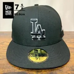 F46 NEW ERA 59FIFTY LA ドジャース 7 5/8 MLB 黒