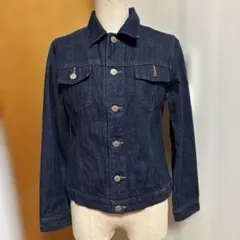 NICECLAUP 濃紺 デニムジャケット ボタン付き