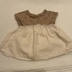 tete a tete チュニック　Tシャツ 半袖　ノースリーブ　80cm