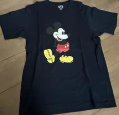 ユニクロ　ディズニー　　ミッキー　スタンズ　UT Tシャツ　半袖　ネイビー