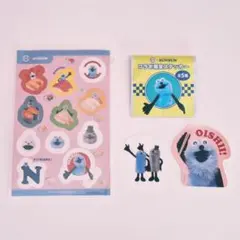 パペットスンスン ステッカー　クリアピック　セット