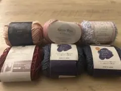 毛糸　6個セット
