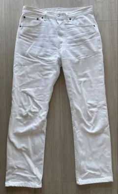 Levi's 501 ホワイトデニム W32 アメリカ製 リーバイス